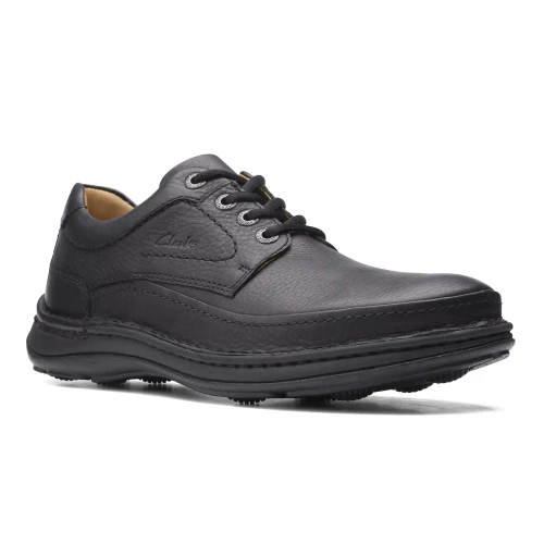 Clarks - Nature Three Black Leather