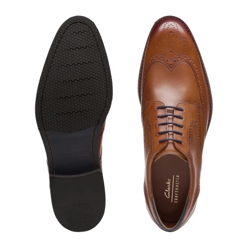 Clarks - Craftarlolimit Tan Leather
