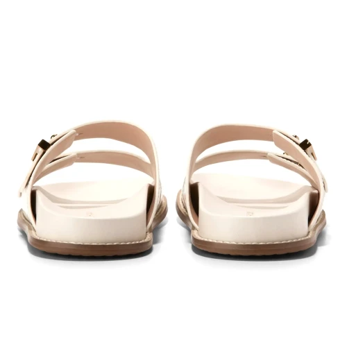 Cole Haan - Marisol Footbed Sandals Ivory Patent Ltr