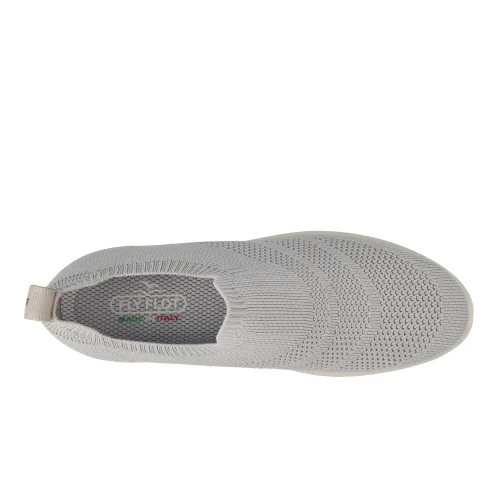 Fly Flot - Cloth Woman Shoe Light Grey
