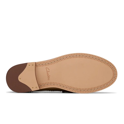 Clarks - Straven Edge Light Tan Combi