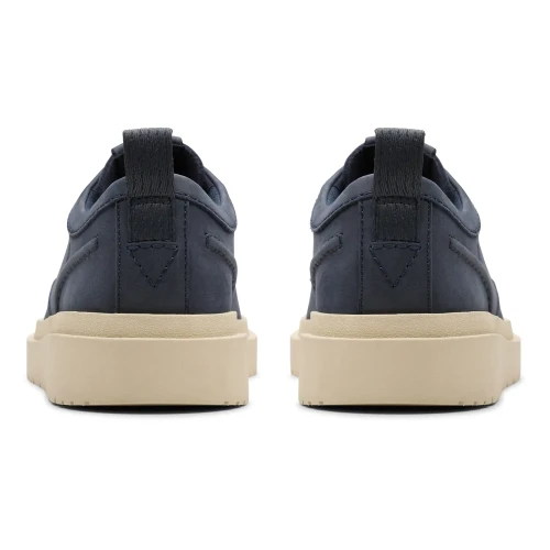 Clarks - Polden Lace Navy Leather