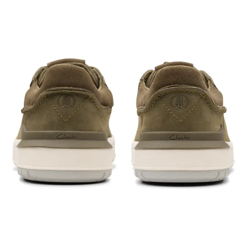 Clarks - Courtlite2 Run Olive Nubuck