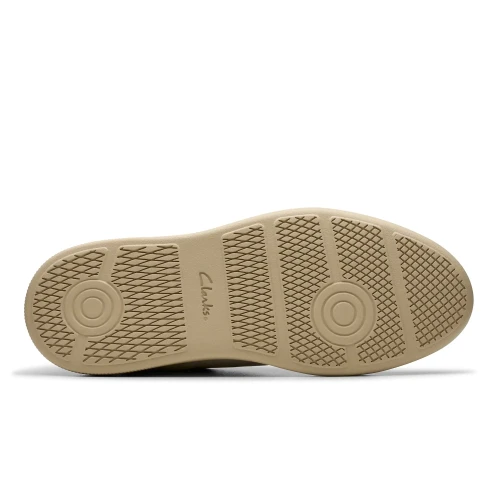 Clarks - Brodin Lace White Leather