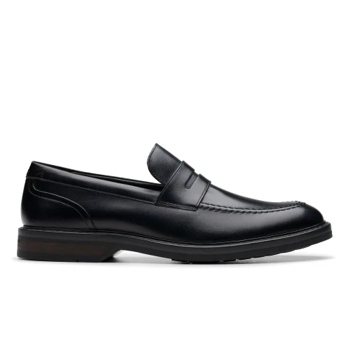 Clarks - Aldwin Step Black Leather