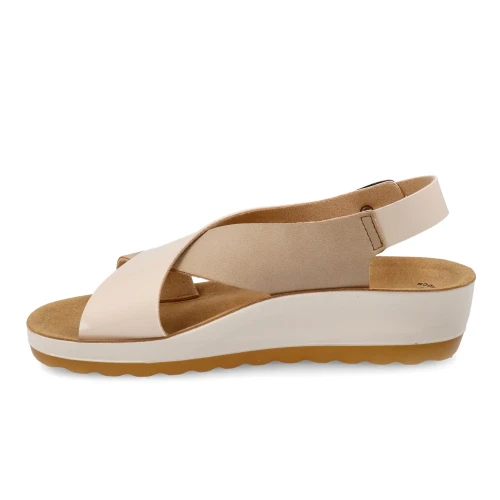 Fly Flot - Synthetic Woman Sandal Beige