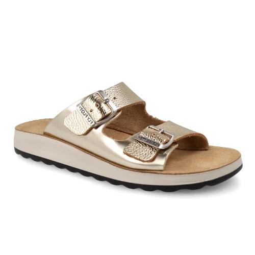 Fly Flot - Synthetic Woman Slipper Gold