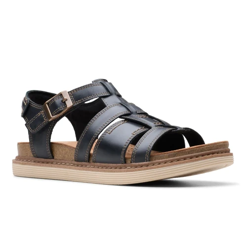 Clarks - Arwell Sun Black Leather
