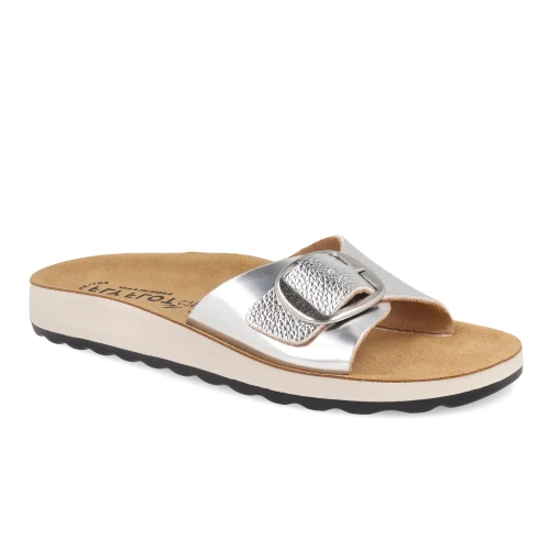 Fly Flot - Synthetic Woman Slipper Silver