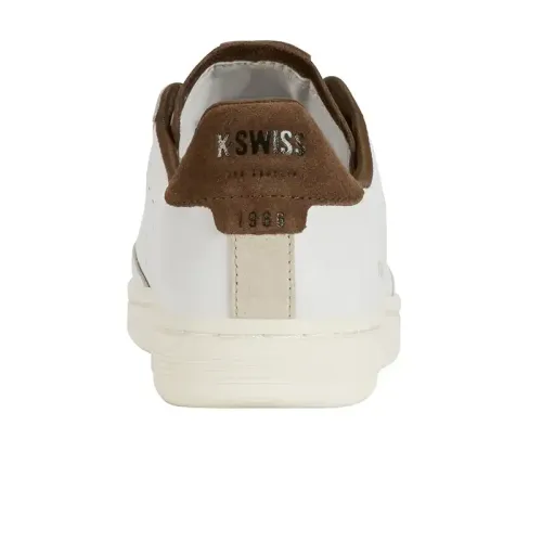K-Swiss - Lozan  Klub Lth Wht/Teak/Snw Wht M
