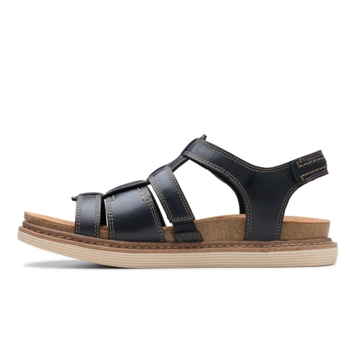 Clarks - Arwell Sun Black Leather