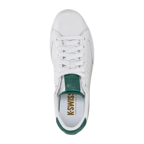 K-Swiss - Lozan  Klub Lth Wht/Wht/Posy Grn Sd M