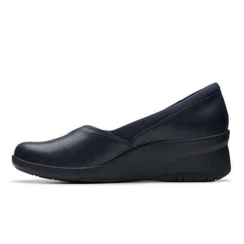 Clarks - Suttyn Walk Navy Leather