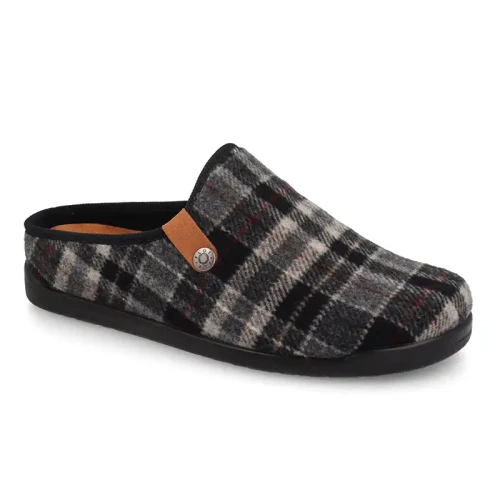 Fly Flot - Cloth Man Slipper Black