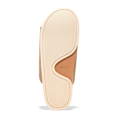 Cole Haan - Modern Classics Resort Sandals Birch Beige Suede   Angora