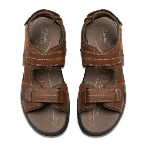 Clarks - Walkford Walk Light Brown Lea