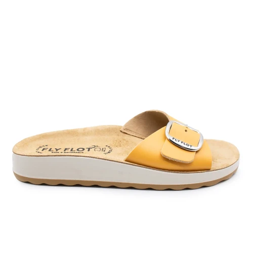 Fly Flot - Synthetic Woman Slipper Yellow