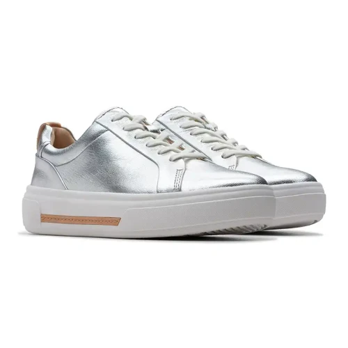 Clarks - Hollyhock Walk Silver Leather