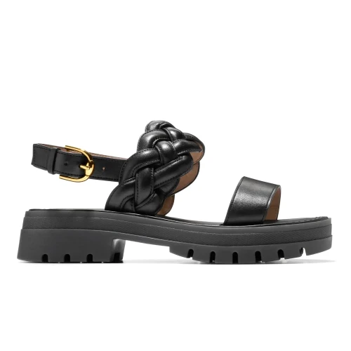 Cole Haan - Cressida Lug Sandals Black Ltr