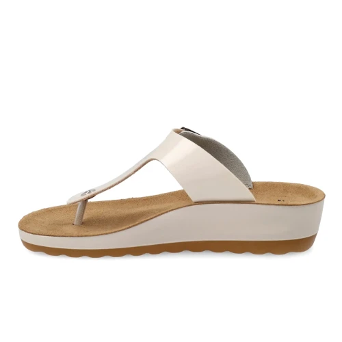 Fly Flot - Synthetic Woman Slipper Ivory