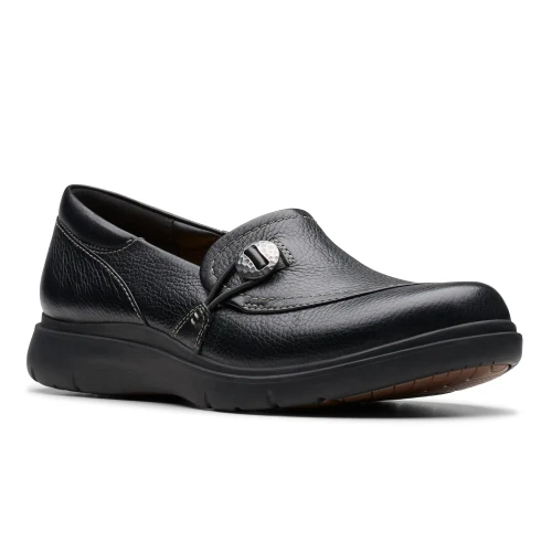 Clarks - Certina Ease Black Leather