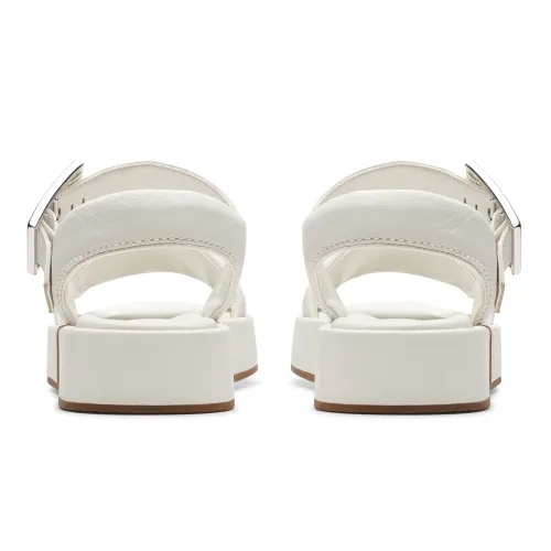 Clarks - Alda Strap Off White Lea