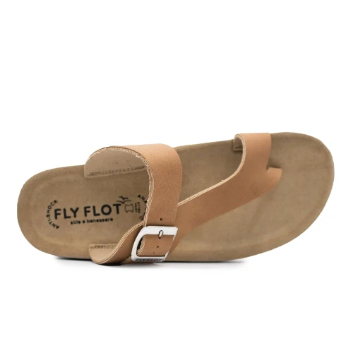 Fly Flot - Synthetic Woman Slipper Tan