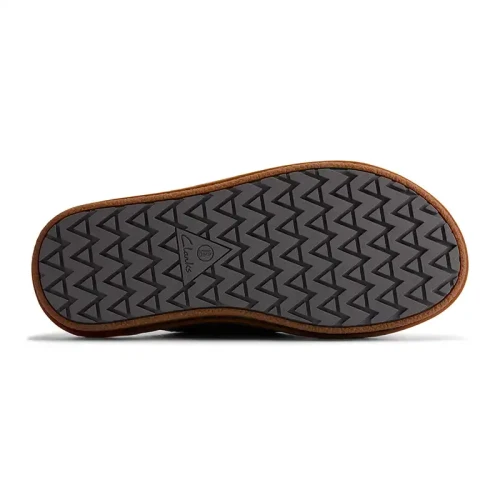 Clarks - Litton Strap Dark Grey Lea