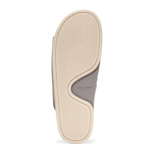 Cole Haan - Modern Classics Resort Sandals Titanium Suede   Angora