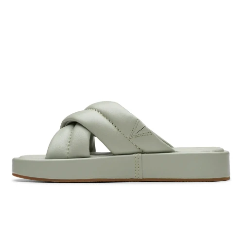 Clarks - Alda Glide Light Green Lea