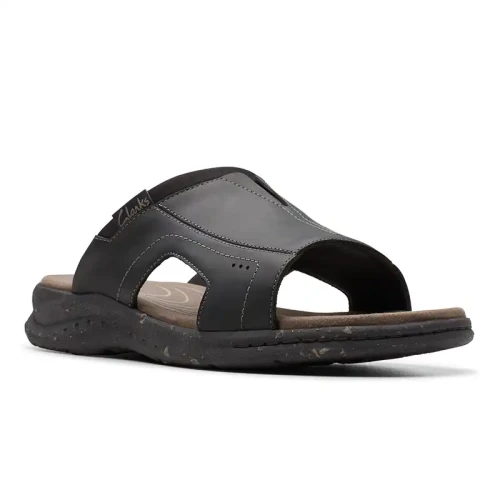 Clarks - Walkford Band Black Leather