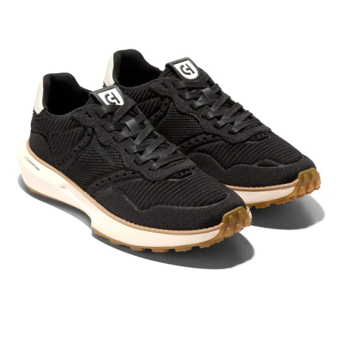 Cole Haan - Grandpro Ashland Stitchlite Black Tornado Ivory