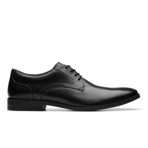 Clarks - Brandon Lace Black Leather