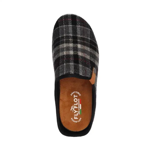 Fly Flot - Cloth Man Slipper Black
