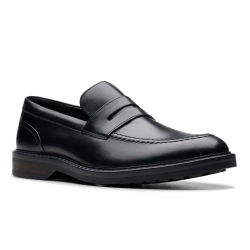 Clarks - Aldwin Step Black Leather