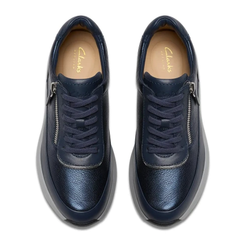 Clarks - Tivoli Zip Navy Combi