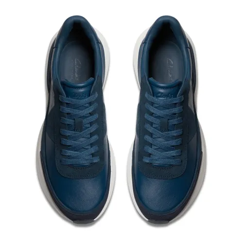 Clarks - Craft Pace Navy Leather