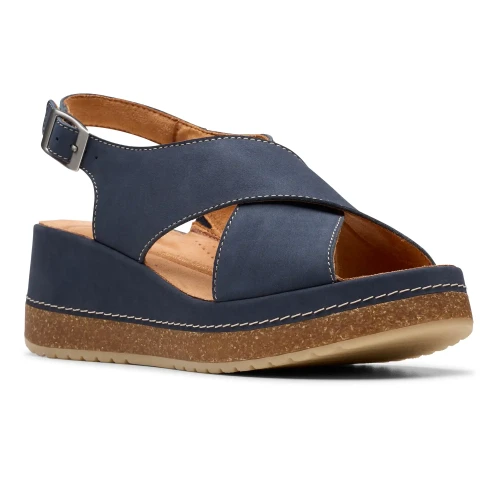 Clarks - Kassanda Step Navy Nubuck