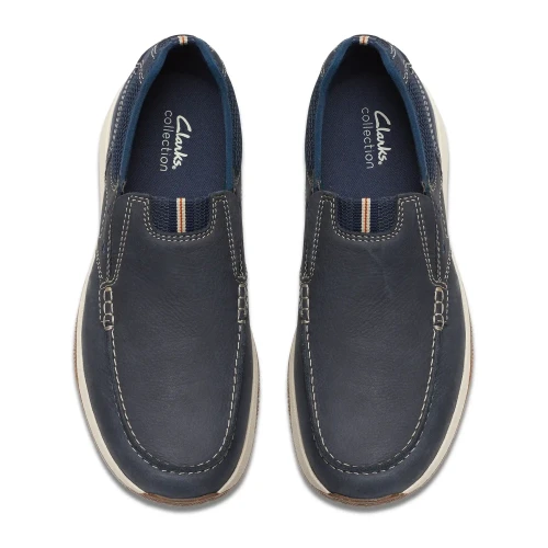 Clarks - Sailview Step Navy Nubuck