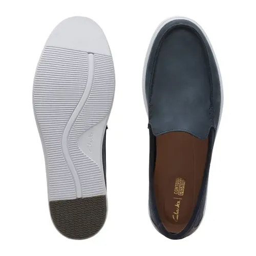 Clarks - Bratton Loafer Navy Nubuck