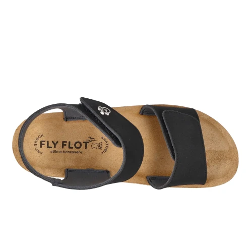 Fly Flot - Synthetic Woman Sandal Black