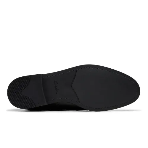 Clarks - Brandon Limit Black Leather