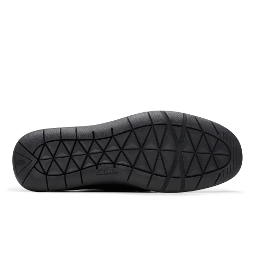 Clarks - Flexway Step Black Leather