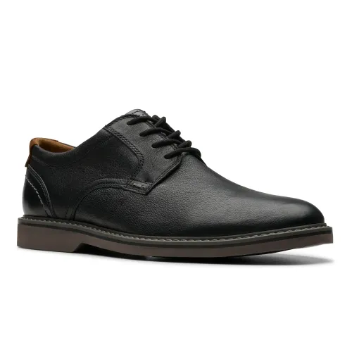 Clarks - Radcliff Low Black Leather