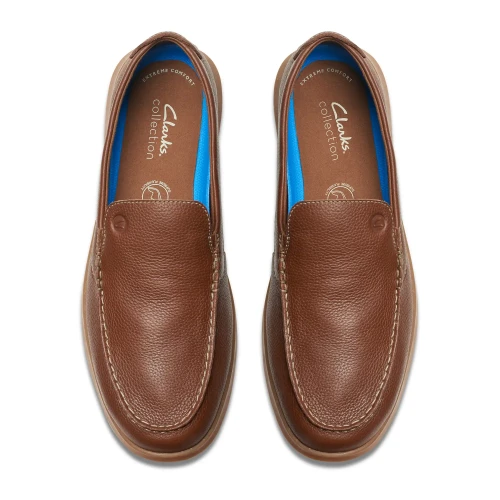 Clarks - Flexway Step Light Brown Lea