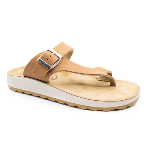 Fly Flot - Synthetic Woman Slipper Tan