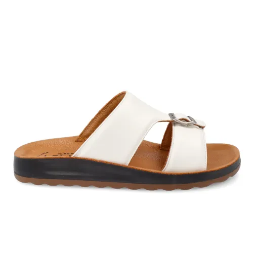Fly Flot - Synthetic Man Slipper White