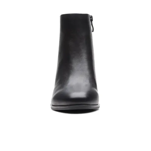 Clarks - Freva55 Zip Black Leather