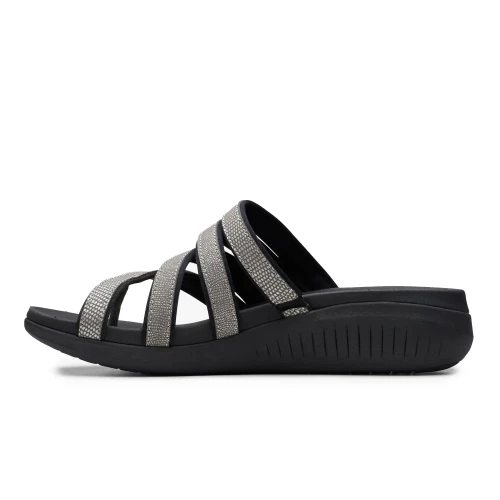 Clarks - Glide Hi Iris Pewter Metallic