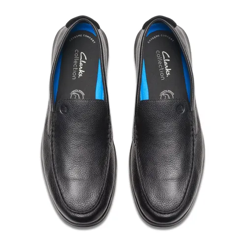 Clarks - Flexway Step Black Leather